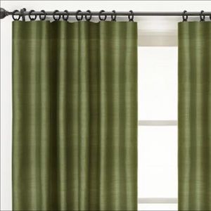 Pottery Barn Dupioni Silk Drapes Greenhouse (2)